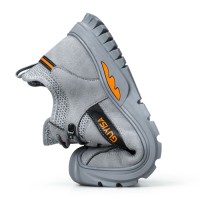 GUYISA Mens Lightweight Breathable Work Safety Shoes Wear-Resistant Anti-Smashing Anti-Piercing Upper for Outdoor Work
