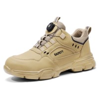 GUYISA New Style Workwear Microfiber Upper Plastic All Safety Boot for Hiking Fashionable Safety Shoes