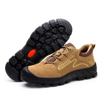 Hot Selling Industrial Protective Breathable Work Boot Casual Trainers Steel Toe Safety Shoes for Men and Women