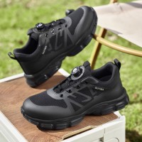 Premium Breathable Steel Toe Safety Shoes Men Women Lightweight Puncture Resistant Hiking Work Boots