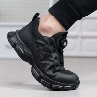 Premium Breathable Steel Toe Safety Shoes Men Women Lightweight Puncture Resistant Hiking Work Boots