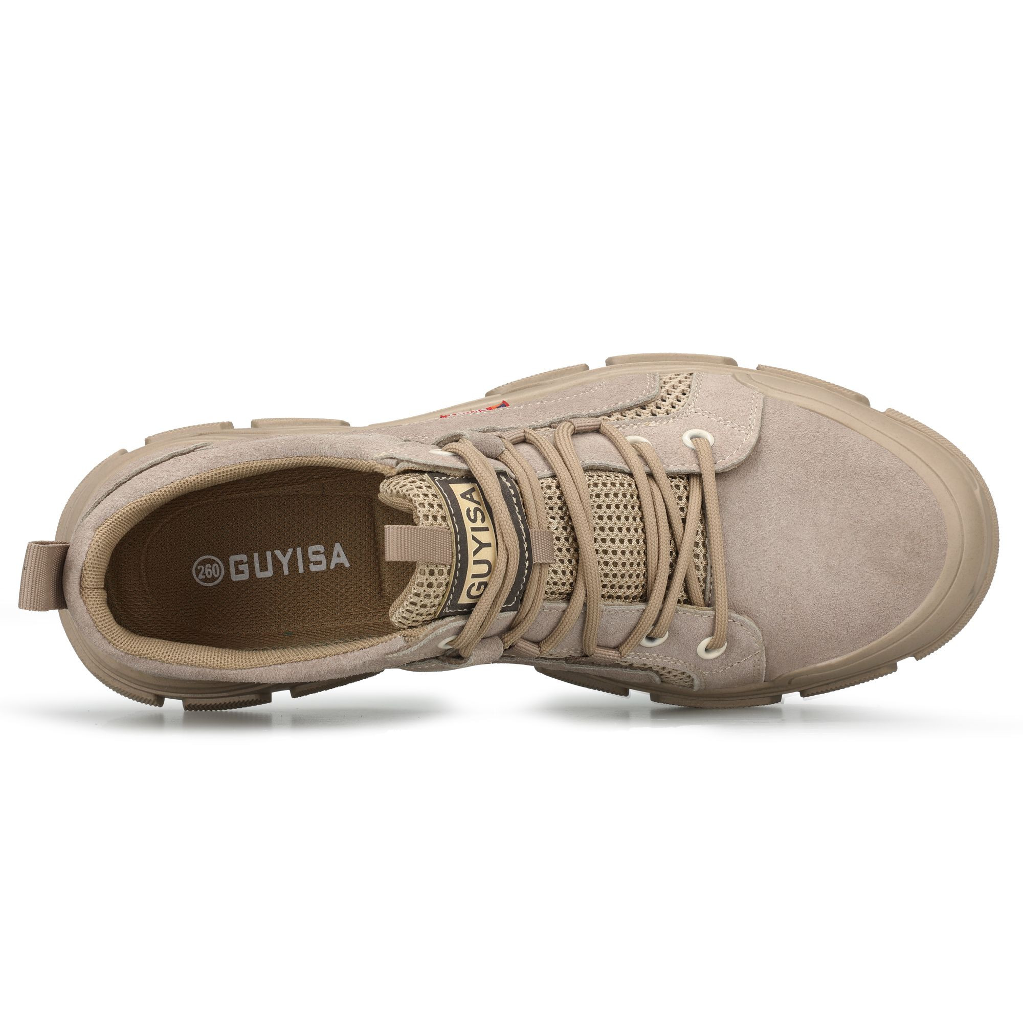 GUYISA High Quality Ultra-Tough Safety Boots with Drop & Nail Guard for Welding & Logistics Tasks Durable Rubber Outsole