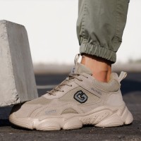 Light Safety Shoes Mesh Upper Anti-smashing Breathable Cushioned Rubber Outsole Anti-slip Light Safety Shoes