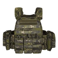 Tactical vest Molle quick release tactical vest multifunctional outdoor camouflage vest equipment