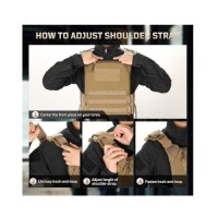 Cross-border exclusive quick-release tactical vest, multi-functional quick-release protective vest
