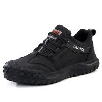 GUYISA High Quality Crush & Nail Guard Work Footwear All-Day Protection for Heavy Industry & Warehouse Rubber Outsole