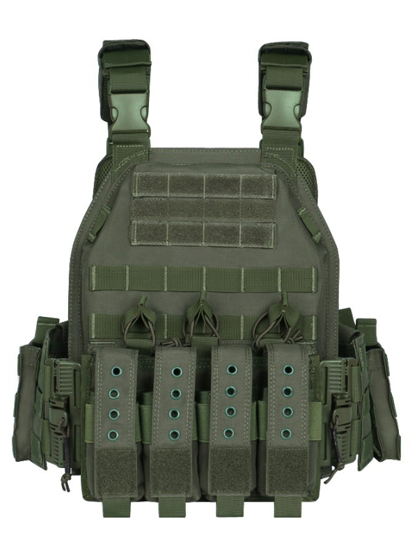 Tactical vest, lightweight CS equipment, stab-resistant clothing, patrol protective gear, load-bearing