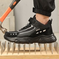 The Safety Shoe Factory Directly Supplies Popular Mens Summer Breathable Intelligent Buckle Insulated 10KV Safety Shoes