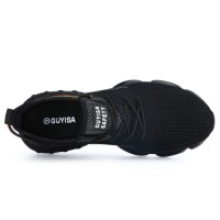 GUYISA Factory Direct Steel Toe Safety Shoes EU Standard S3  Work Boots for Construction Industrial Fashion
