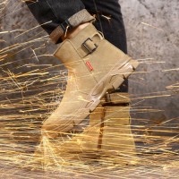GUYISA Anti -scalding Safety Boots Manufacturer Direct Selling Steel Toe Safety Boots