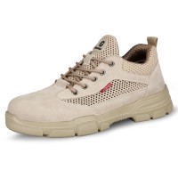 GUYISA Industrial protection Safety Shoes Steel Toe Anti-smashing Summer Breathable Outdoor Work Safety Shoes