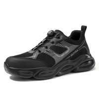 Design Steel Toe Breathable Safety Boots Shoes Work for Men and Women