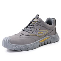 GUYISA Hot Sale Industrial Cushioned Light Weight Breathable 10KV Insulated Mens Labor Safety Shoes