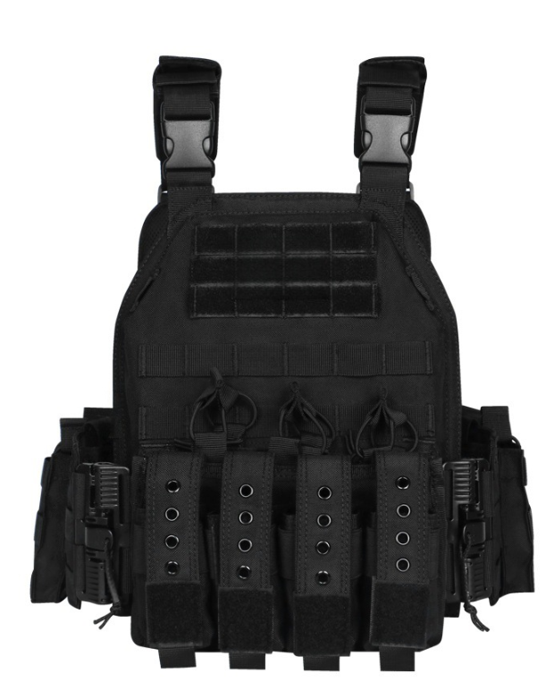 Tactical vest, lightweight CS equipment, stab-resistant clothing, patrol protective gear, load-bearing