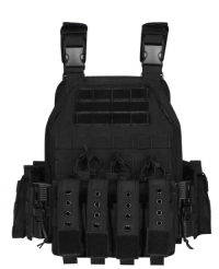 Tactical vest, lightweight CS equipment, stab-resistant clothing, patrol protective gear, load-bearing