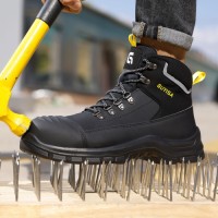 GUYISA All Seasons Anti Static Crush Resistant EH Safety Shoes Boot