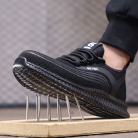 GUYISA Insulated 18KV Safety Shoes Anti-smash Anti-puncture Sports Breathable Mesh Upper Safety Shoes