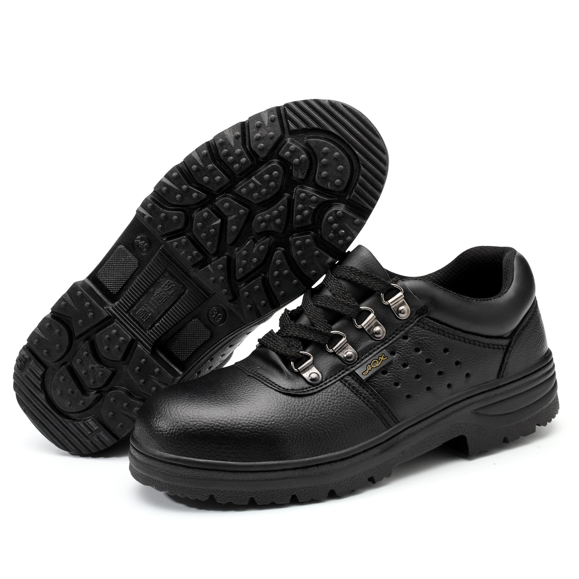 For GUYISA 2025 Upgrade Edition Summer Safety Shoes Factory Sale Customizable Steel Toe & Wear-Resistant Rubber Sole
