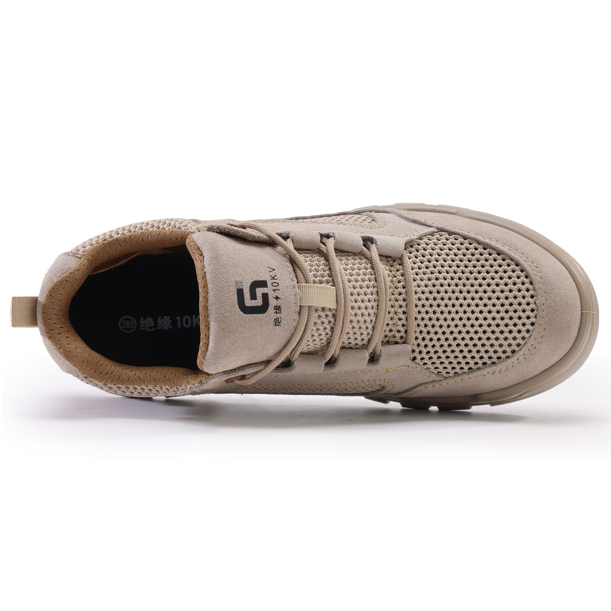GUYISA Fashion Safety Shoes Microfiber Upper Work Shoes Construction Site Steel Toe Safety Shoes