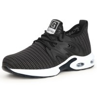 Outdoor Safety Shoes Breathable Mens Sports Steel Toe Safety Shoes Smash-proof Puncture-proof Safety Shoes for Women