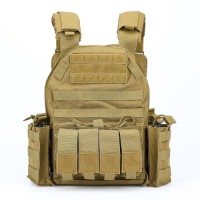 Tactical triple clip bag outdoor vest Molle accessory bag multi-purpose waist seal pendant bag AK triple clip