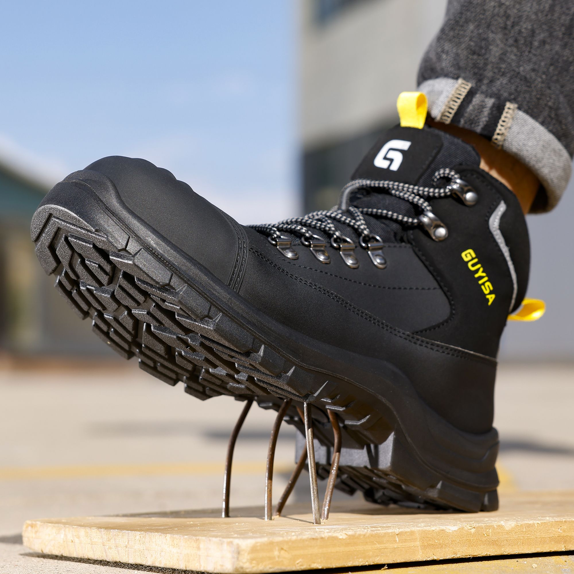 Hot Sale All Seasons Durable Anti-Static & Anti Smashing High Electrical Hazard Protection Labor Safety Shoes Boots