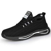 Professional Insulated Labor protection Shoes Light and Comfortable PU Outsole Breathable Fly Woven Upper Safety Shoes