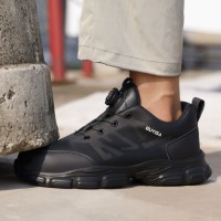 Hot Selling 2025 Anti Smashing Puncture Resistant Steel Toe Safety Shoes for Construction Demolition Site