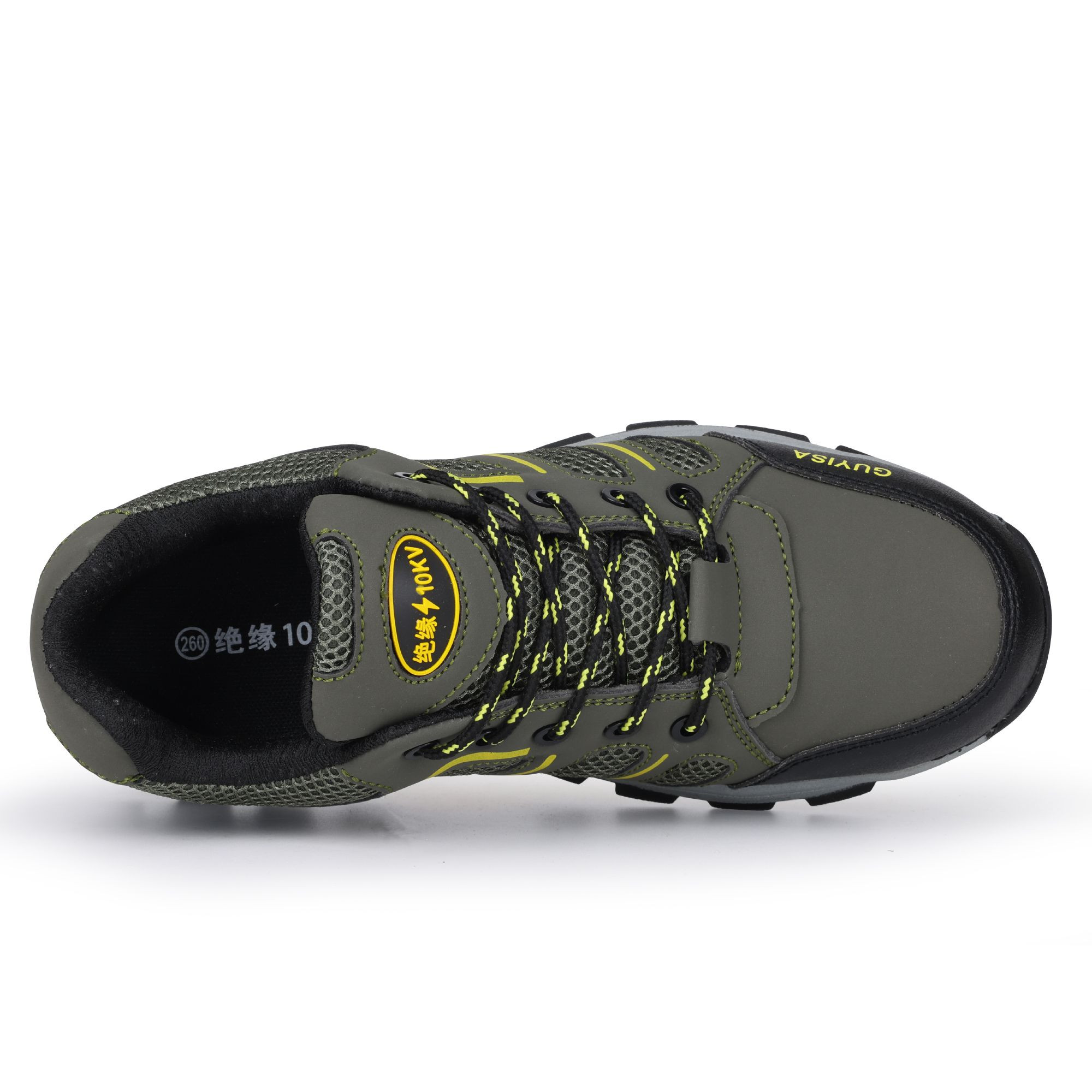 Premium Anti-Smashing Insulated 10KV Safety Shoes with Space Leather & Mesh for Electrical Work Industrial Protection