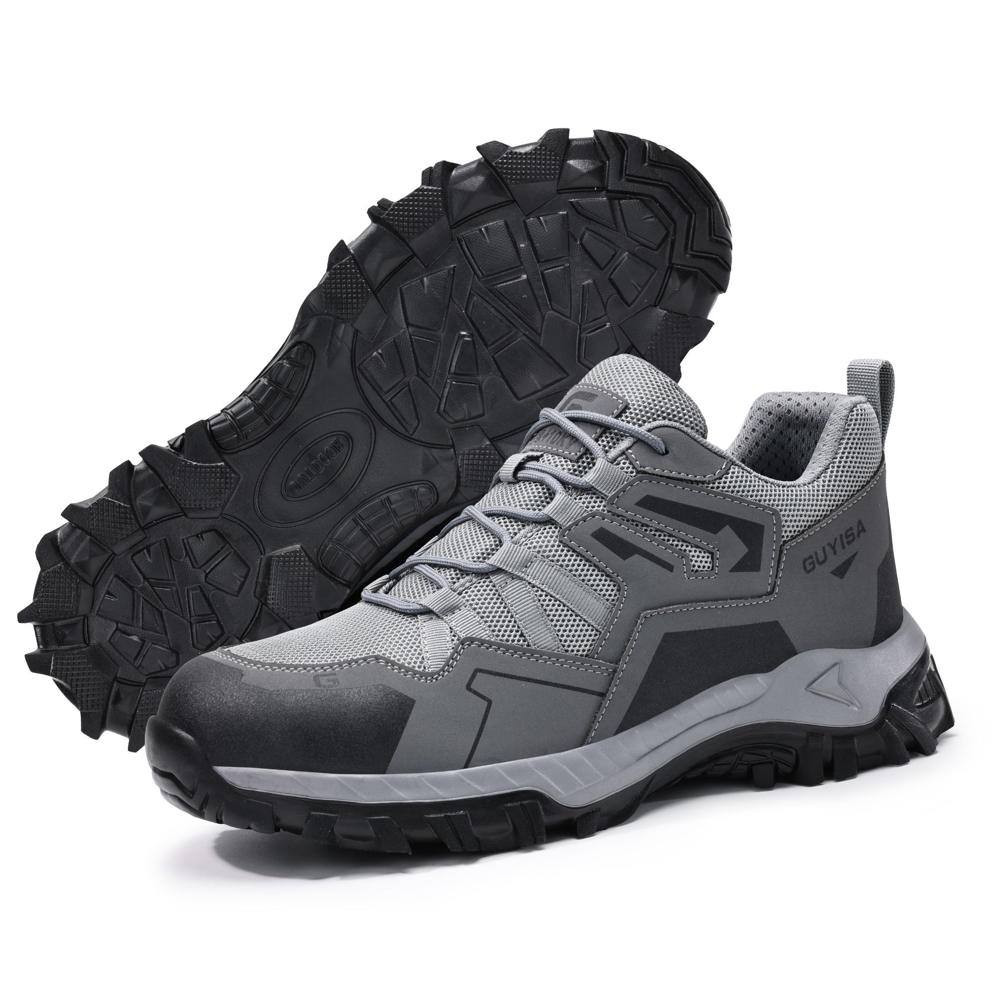 Plastic Toe Safety Shoes Mesh Upper Rubber Outsole Insulation 10KV Puncture-proof Cushioned Plastic Toe Safety Shoes