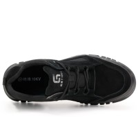 GUYISA Brand CE Mens Outdoor Safety Shoes Lightweight Breathable Steel Toe Fashion Sports Safety Shoes Flying Knit