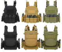 New tactical vest, MOLLE tactical military vest, multi-functional lightweight tactical vest