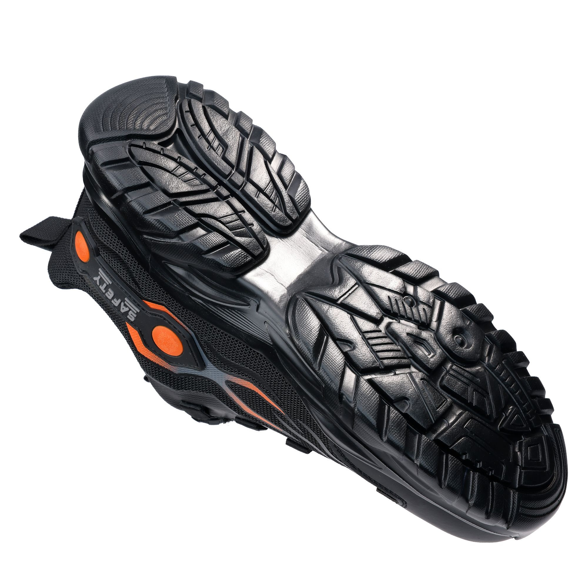 Mens Steel Toe Industrial Safety Shoes Work Boots for Construction Sites