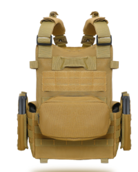 New tactical vest, MOLLE tactical military vest, multi-functional lightweight tactical vest