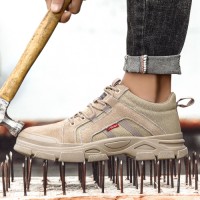 GUYISA High-Security Impact and Stab Resistant Safety Shoes for Construction & Heavy Industry Durable Rubber Outsole
