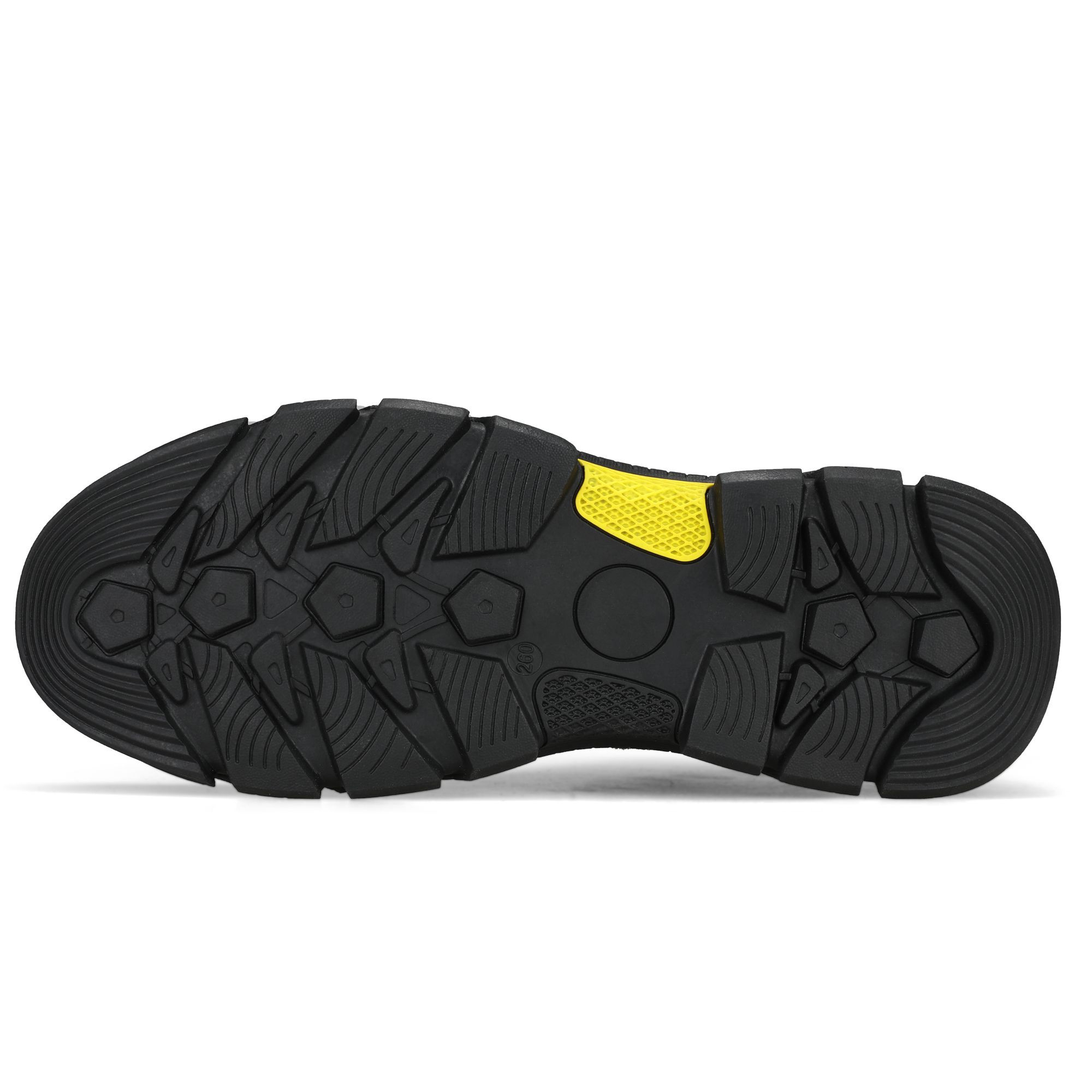 GUYISA Industrial Top Quality Comfortable Puncture Resistant Steel Toe Anti Slip Rubber Sole High Safety Shoes