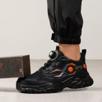Mens Steel Toe Industrial Safety Shoes Work Boots for Construction Sites