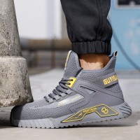 Ultralight Safety Shoes - Breathable Composite Toe Athletic Work Shoes for Construction & Outdoor Sports