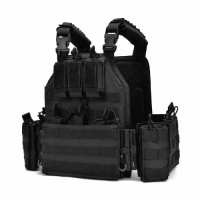 Bone Frog Quick Release Tactical Vest Camouflage Combat Gear for Military Enthusiasts Field Training