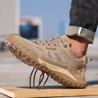 GUYISA Hot Selling Puncture & Impact Resistant Metatarsal Guard Mens Safety Shoes for Demolition & Machinery