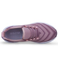 GUYISA Women Safety Shoes Anti Puncture Anti Slip Breathable Mesh Lightweight Cushioned