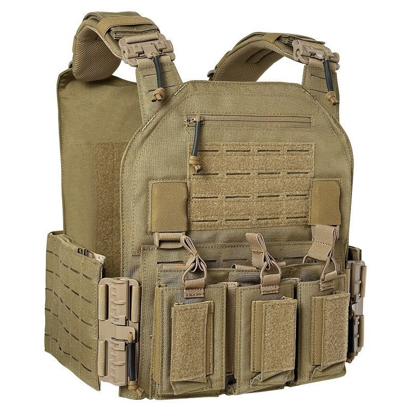 Multi functional tactical vest lightweight military shell CS field equipment 2025 winter new black