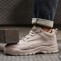 For GUYISA Customizable Winter Workwear Safety Shoes Modern Style Anti-Puncture Sports Series Wear-Resistant Rubber for