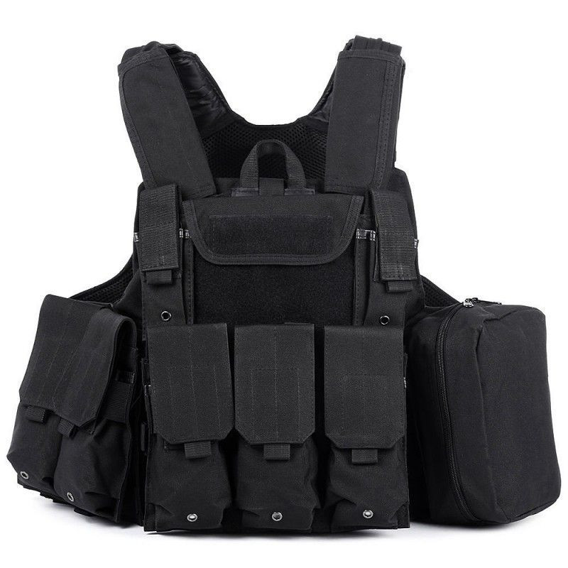 Tactical Ghost Vest, Camouflage Real-Life CS Field Protection Equipment, Combat Vest