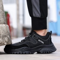 GUYISA Top-Rated 10KV Insulated Safety Shoes - Lightweight Breathable Mesh for Mens Industrial Work