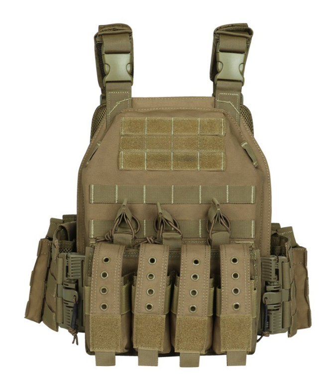 Tactical vest, lightweight CS equipment, stab-resistant clothing, patrol protective gear, load-bearing