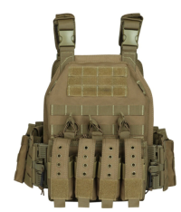Tactical vest, lightweight CS equipment, stab-resistant clothing, patrol protective gear, load-bearing