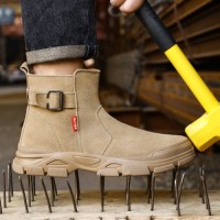 GUYISA Anti -scalding Safety Boots Manufacturer Direct Selling Steel Toe Safety Boots