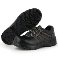 Factory Safety Shoes Cow Split Leather Safety Shoes for Men Steel Toe Shoes Construction Industrial