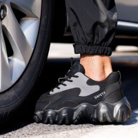 Sports Series Safety Shoes European Standard Steel Toe Microfiber Unsex Safety Shoes